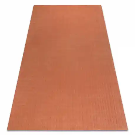 Tappeto in lana TEXTURA 488.05.LA000 OSTA - Linee, geometrica strutturale terracotta