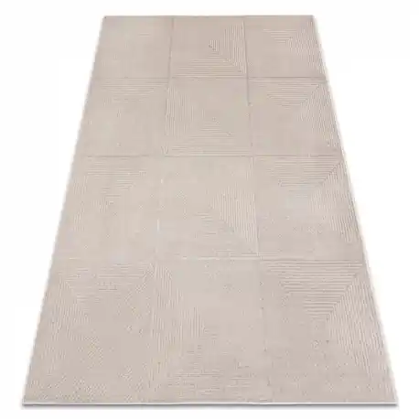 Tappeto AURA J2624A beige - Geometrico, strutturale, moderno