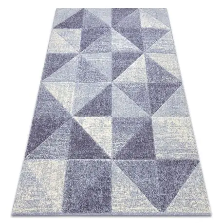 Tappeto FEEL 5672/17944 triangoli beige/violet