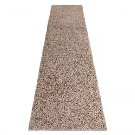 Tappeti, tappeti passatoie SOFFI shaggy 5cm beige - per il soggiorno, la cucina, il corridoio