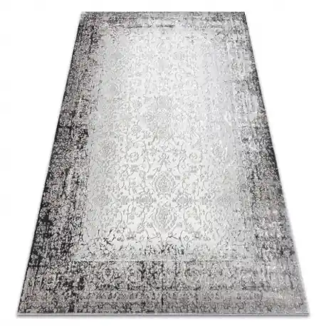 BLISS Z226AZ226 tappeto crema / grigio - Cadre, ornamento, moderno, strutturale