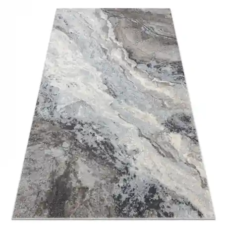 Tappeto FUSION 9613 grigio chiaro / grigio scuro - Marmo, moderno, astratto