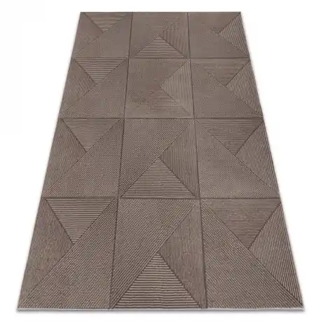 Tappeto AURA J2624A beige / beige scuro vision - Geometrico, strutturale, moderno