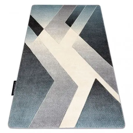 Tappeto ALTER Wild Geometrico blu / grigio
