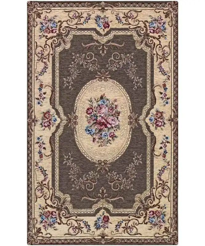 Tappeto Aubusson Fango