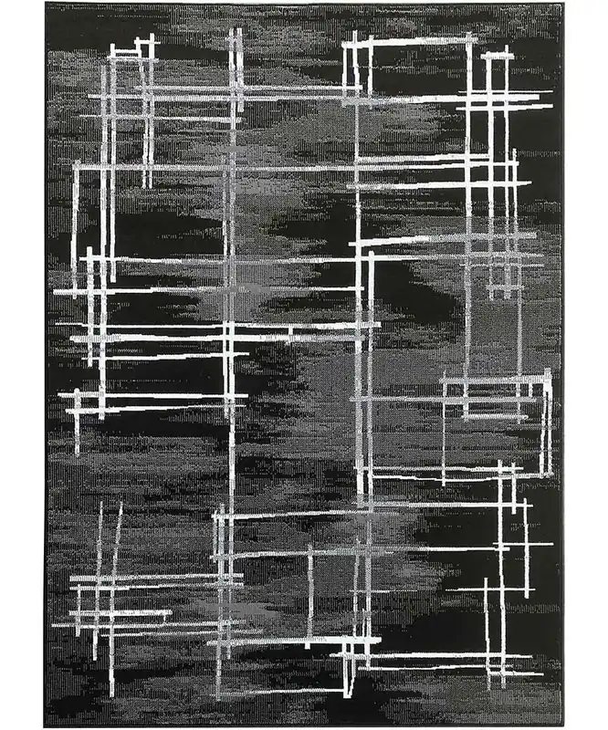 Tappeto Design 7011 Nero
