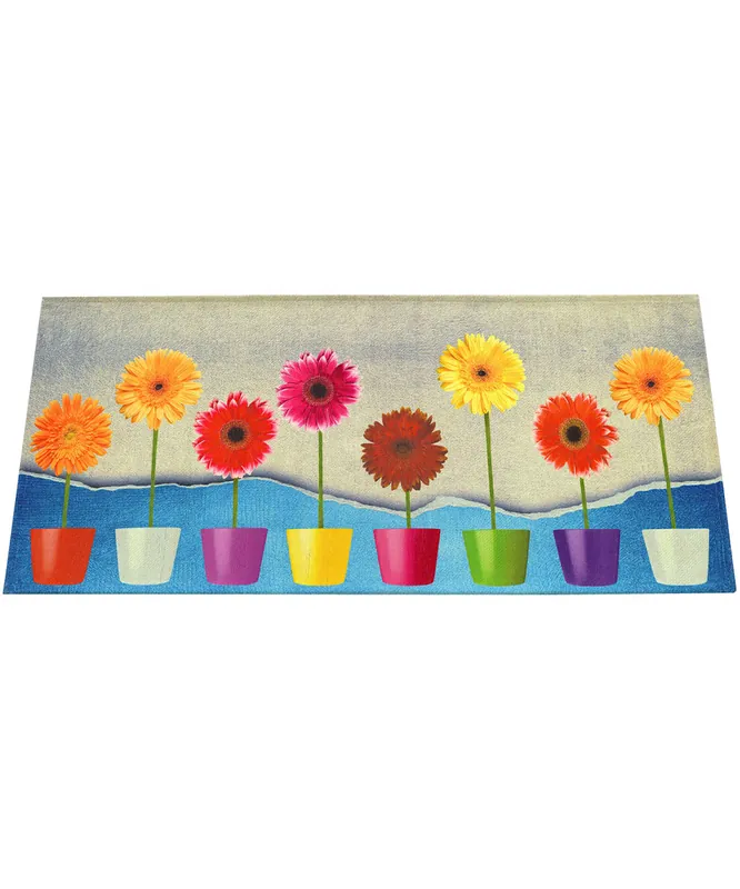 Tappeto Digital Flower Power