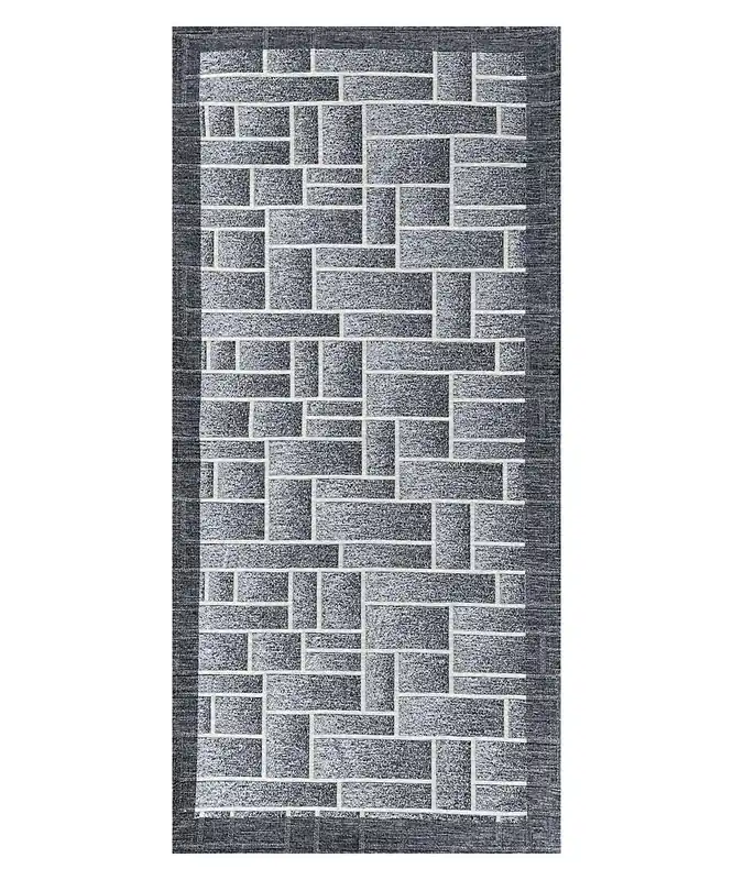 Tappeto Domino Grigio