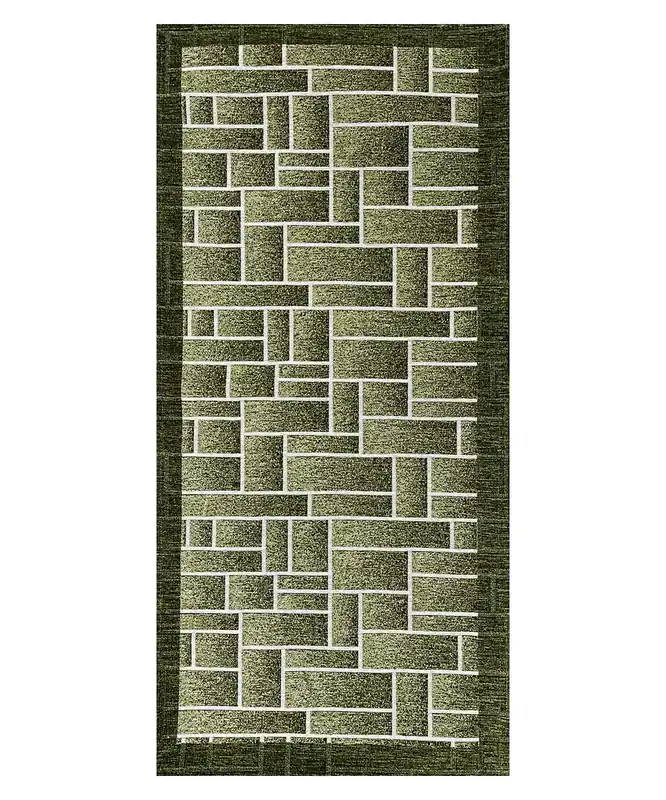 Tappeto Domino Verde