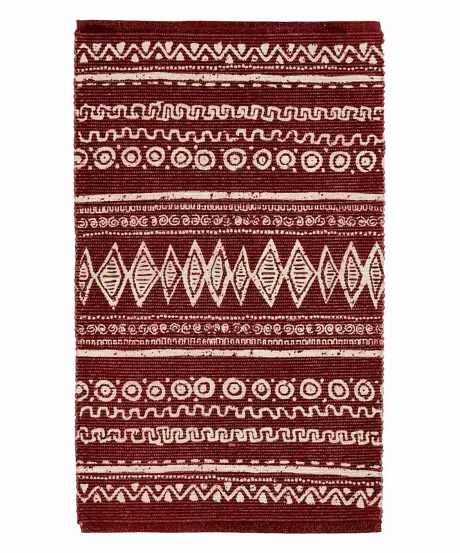 Tappeto Ethnic Kilim Rosso
