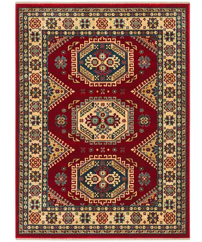 Tappeto Kazakh 1351 Rosso