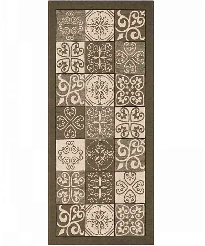 Tappeto Maiolica Fango