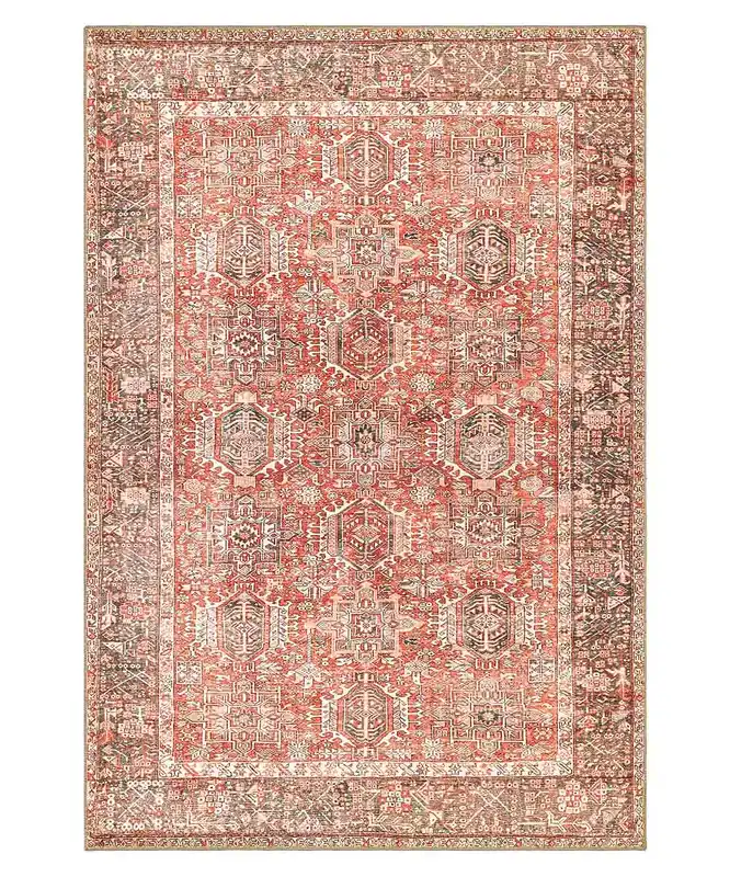 Tappeto Oriental Babilonia Rosso