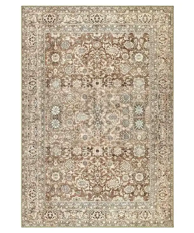 Tappeto Oriental Hamadan Marrone