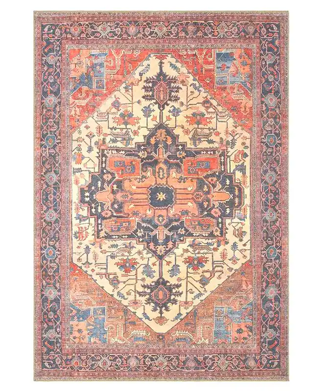 Tappeto Oriental Teheran Crema Multicolore