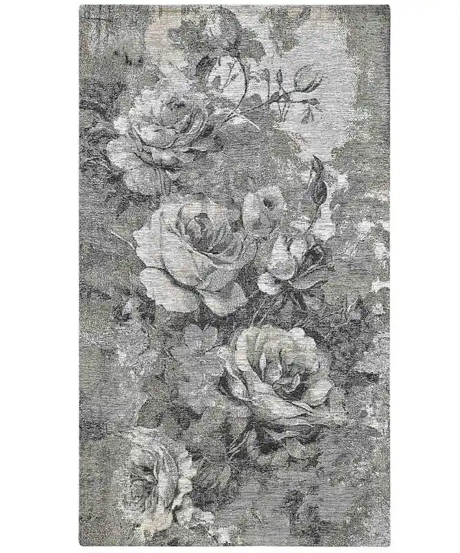 Tappeto Rose Grigio