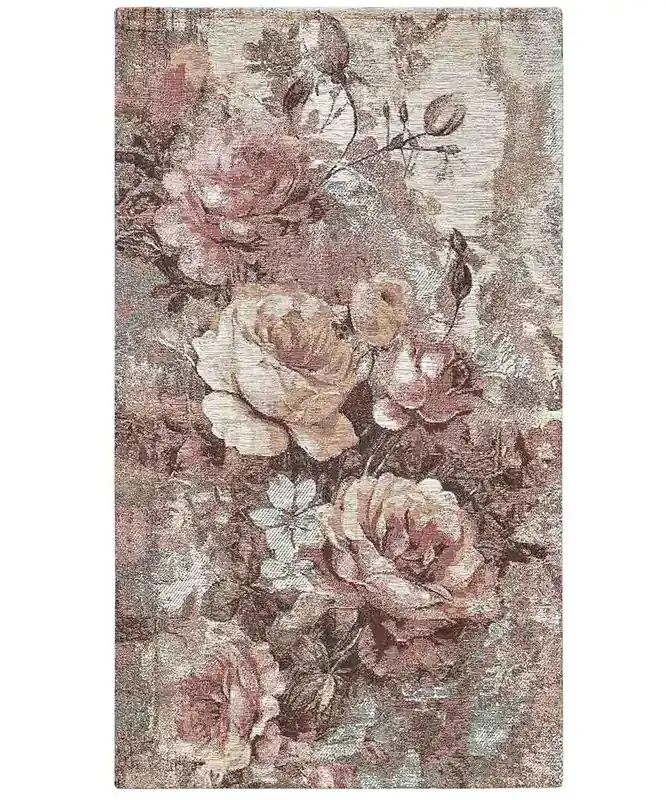 Tappeto Rose Cipria