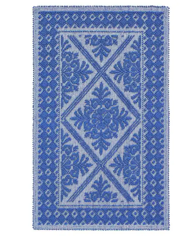 Tappeto Sardo Blu