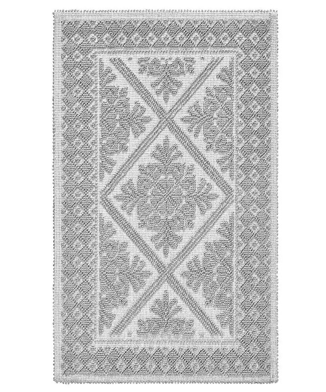 Tappeto Sardo Grigio