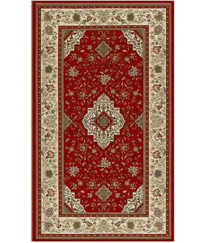 Tappeto Tabriz Rosso