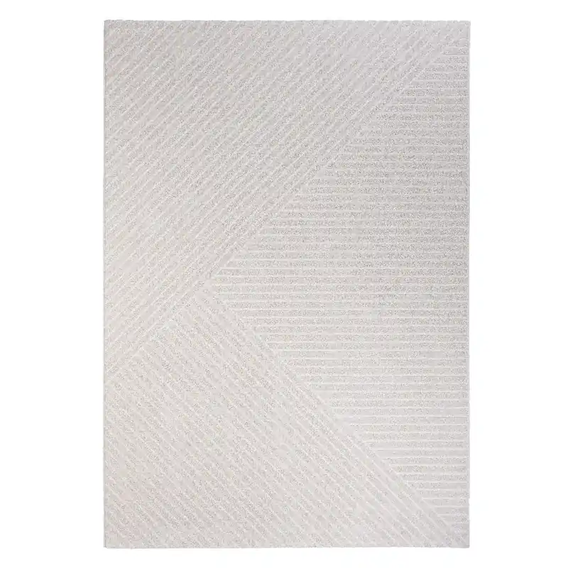 Tappeto CORTINA 19 IVORY: Minimalismo Elegante per il Tuo Soggiorno