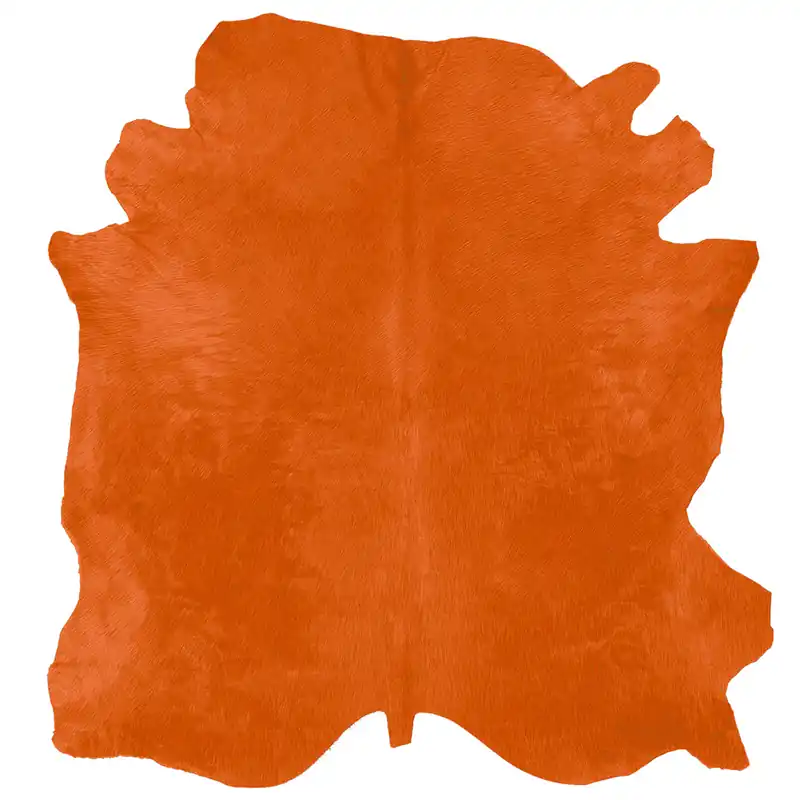 Tappeto PELLE COLORATA ARANCIO – Eleganza e stile con un tocco vivace
