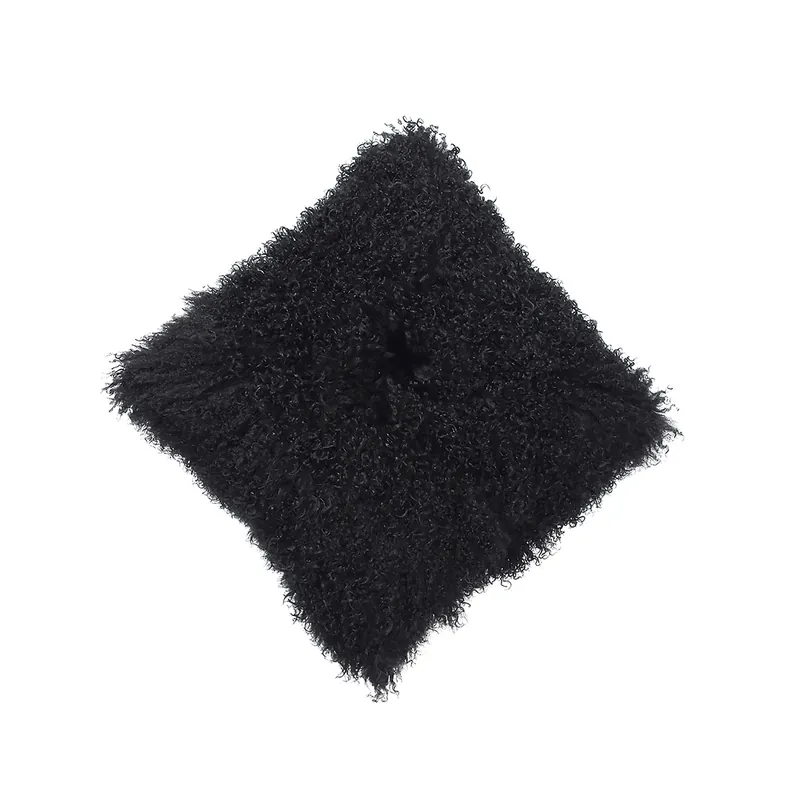 Cuscino TIBET BLACK – Eleganza e morbidezza senza tempo