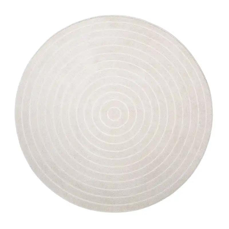 Tappeto CORTINA SFERA IVORY – Eleganza rotonda per ambienti luminosi