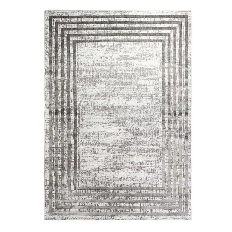 Tappeto DORIAN THREE GREY: Eleganza Contemporanea e Comfort Garantito