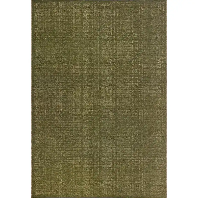 Tappeto Monocromatico MAYA OLIVE: Raffinatezza e Versatilità per Interni ed Esterni