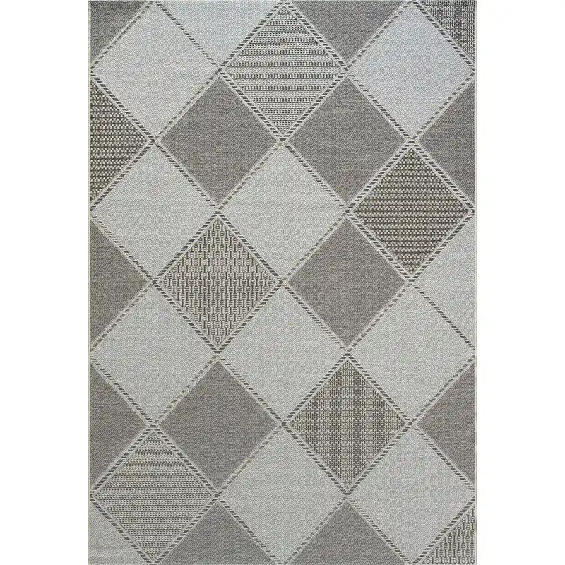 Tappeto BRIGHTON 57 TAUPE: Eleganza Versatile per Interni ed Esterni