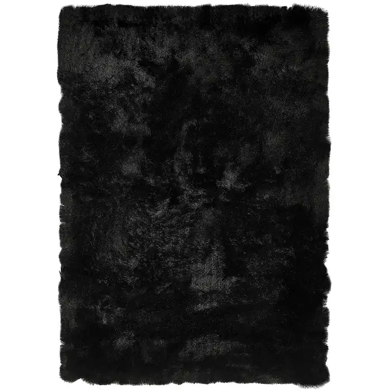 Tappeto ASTER BLACK: Eleganza e Comfort per il Tuo Soggiorno