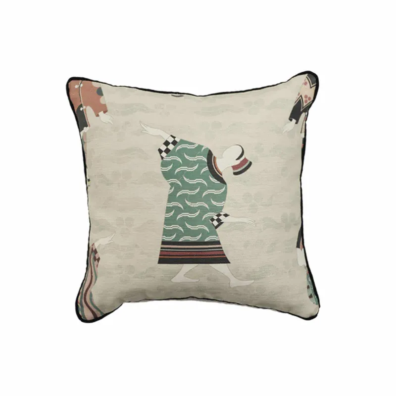 CUSHION PULCINELLA-SOFT-BLACK