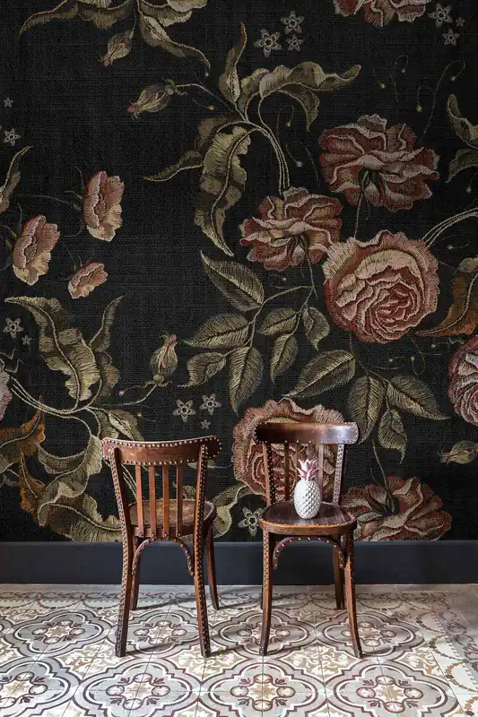 EMBROIDERY FLORA