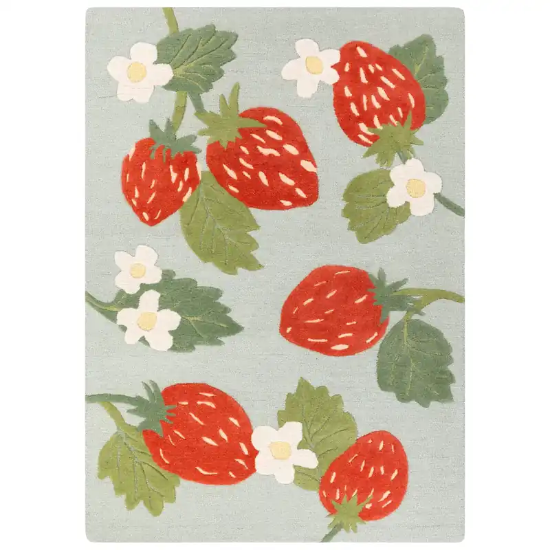 Strawberry Patch Rug