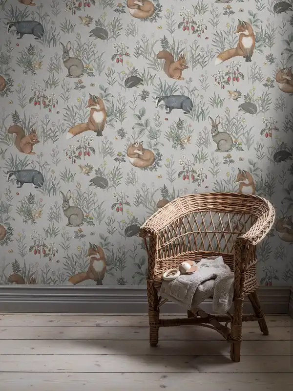 FOREST FRIENDS MURAL-7480