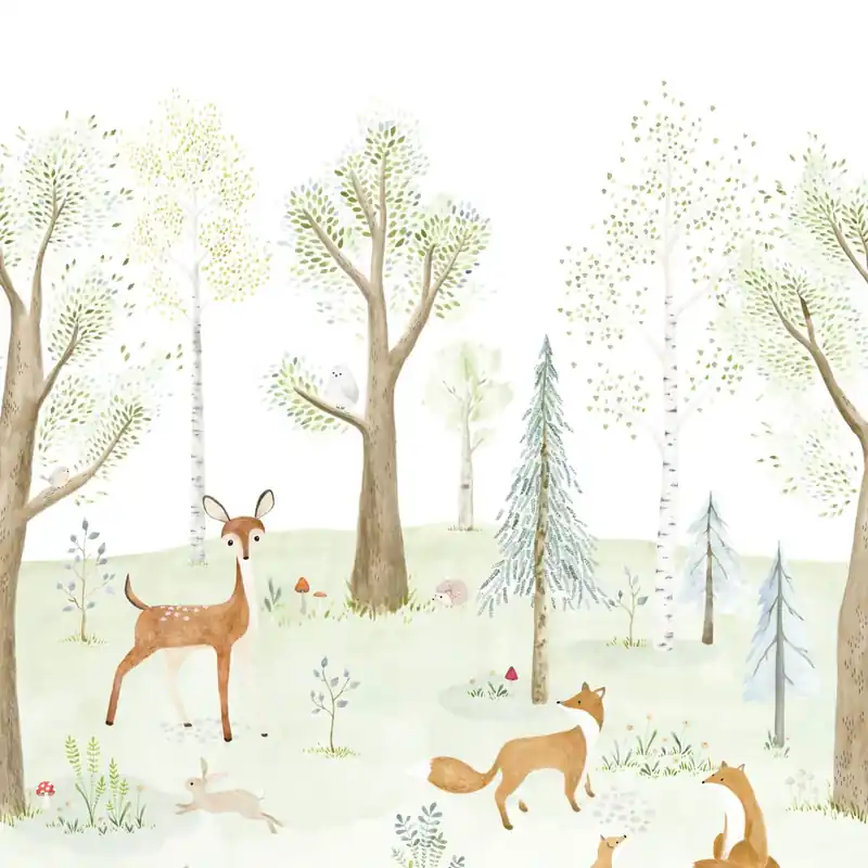 THE ENCHANTED FOREST WITH DOE