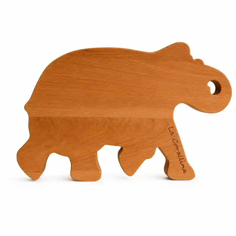 Tagliere Elefante in Legno di Faggio Massello – La Corallina