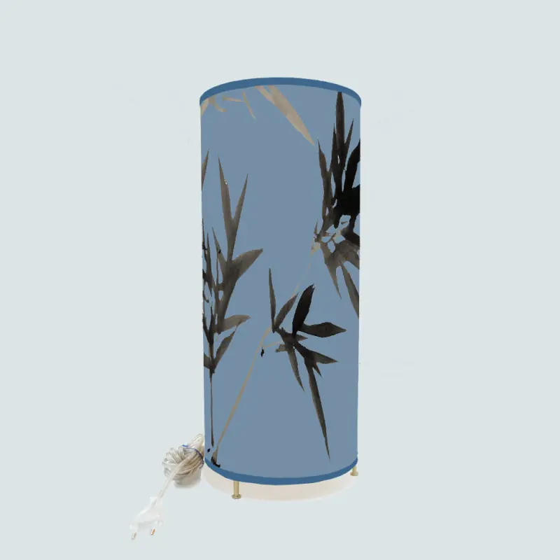 Tubolampada Flora Flores Bamboo fondo Avio
