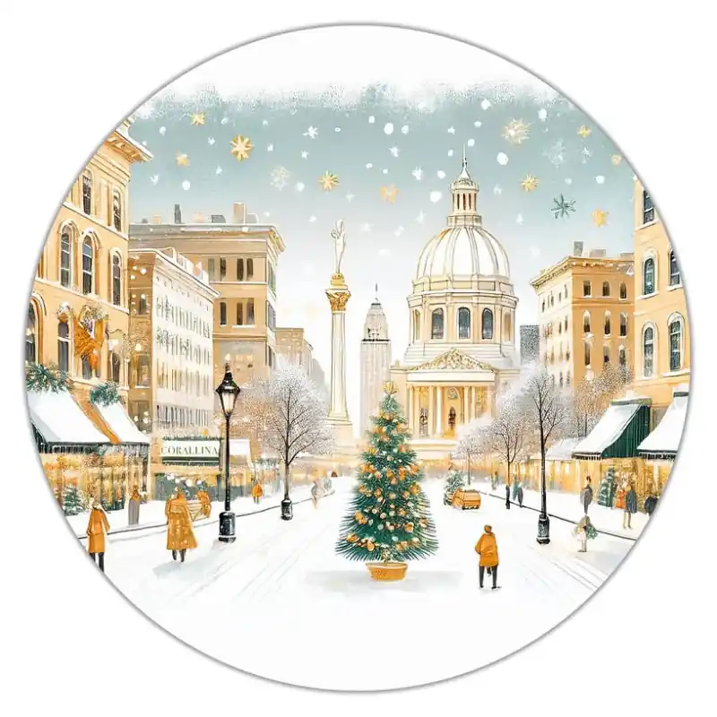 Natale in Città - Centrotavola modello 03
