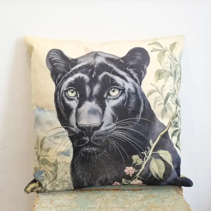Cuscino Pantera Nera