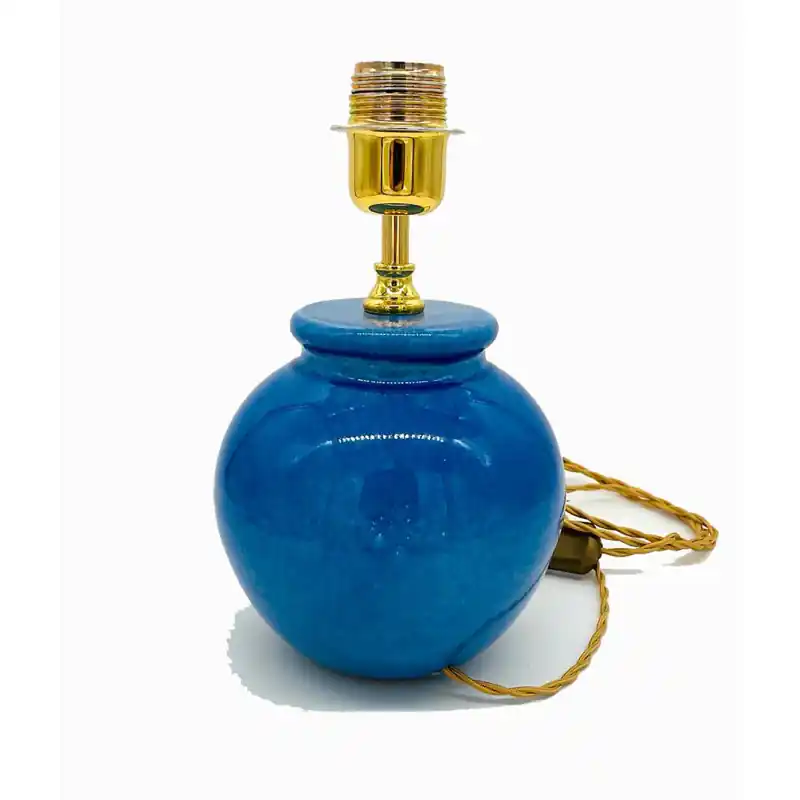 Base Lampada Sfera BLU