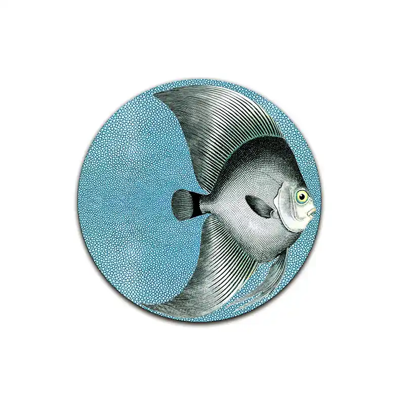 Shagreen Pesci Centrotavola - Ø cm 16 - 20 - 20 cm