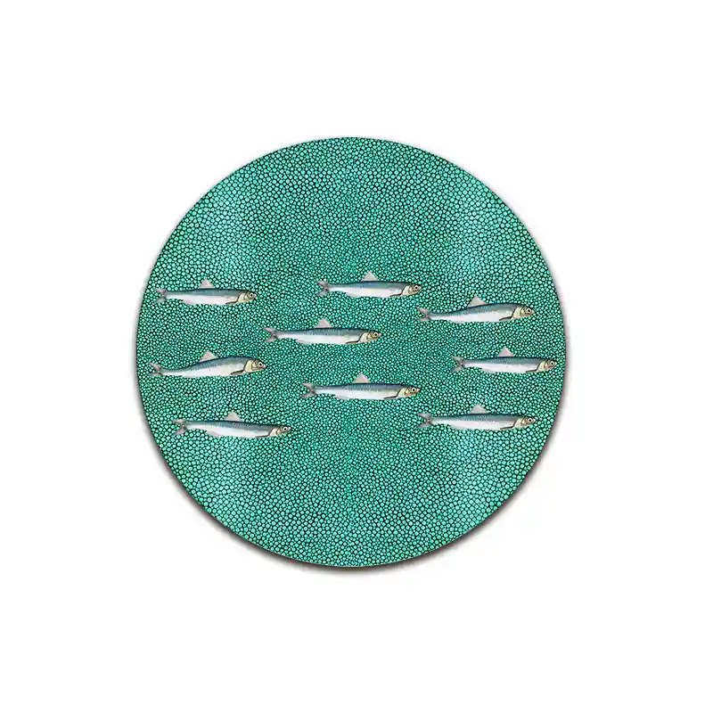 Shagreen Pesci Centrotavola - Ø cm 16 - 20 - 20 cm