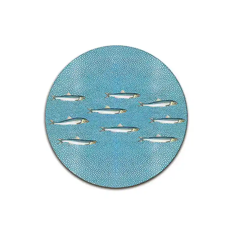 Shagreen Pesci Centrotavola - Ø cm 16 - 20 - 20 cm