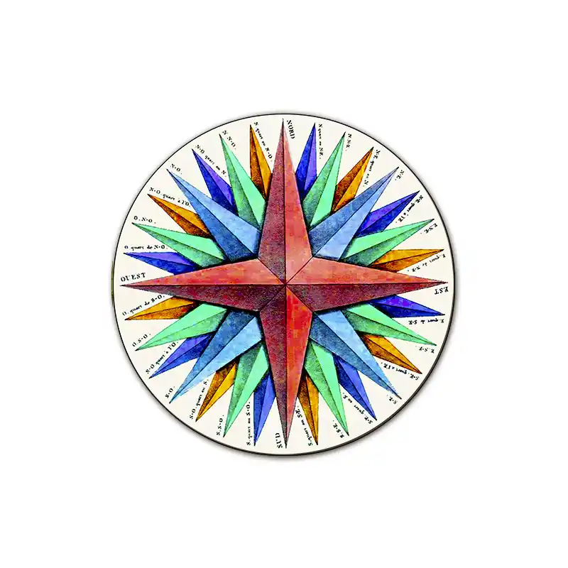 Malta Rose dei Venti Centrotavola - Ø cm 16 - 20 - 20 cm