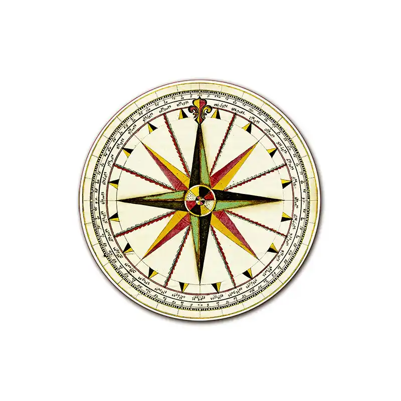 Malta Rose dei Venti Centrotavola - Ø cm 16 - 20 - 20 cm