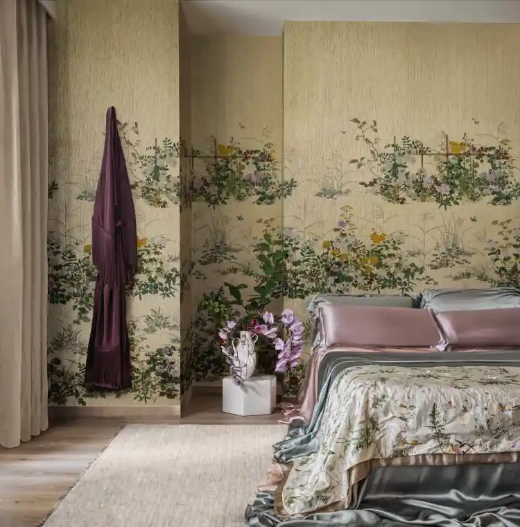CARTA PARATI COLE & SON - SCENIC FLORA GILDED