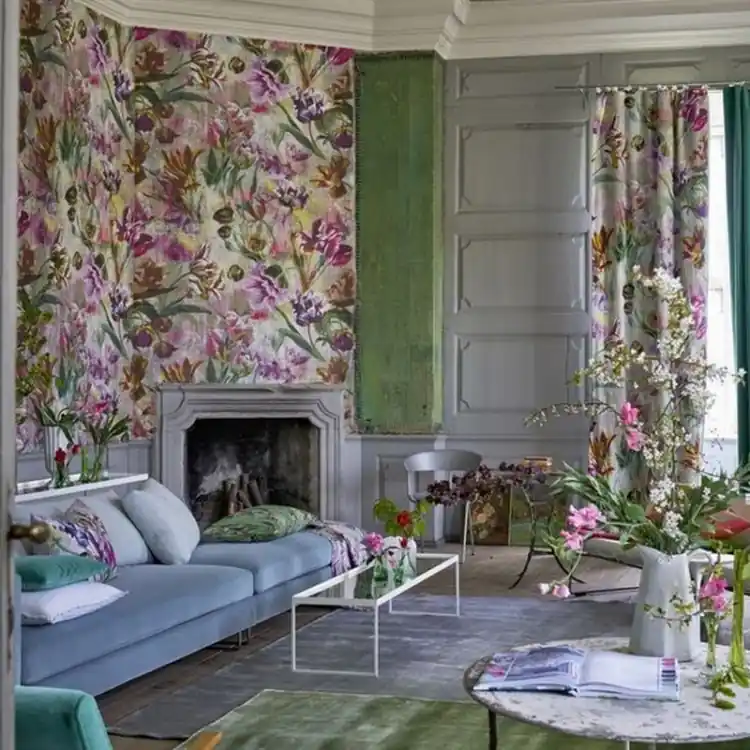 CARTA PARATI DESIGNERS GUILD - TULIPA STELLATA