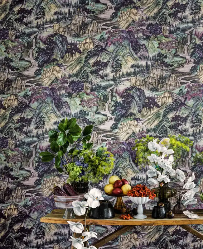 CARTA PARATI COLE & SON - MOUNTAINSCAPE